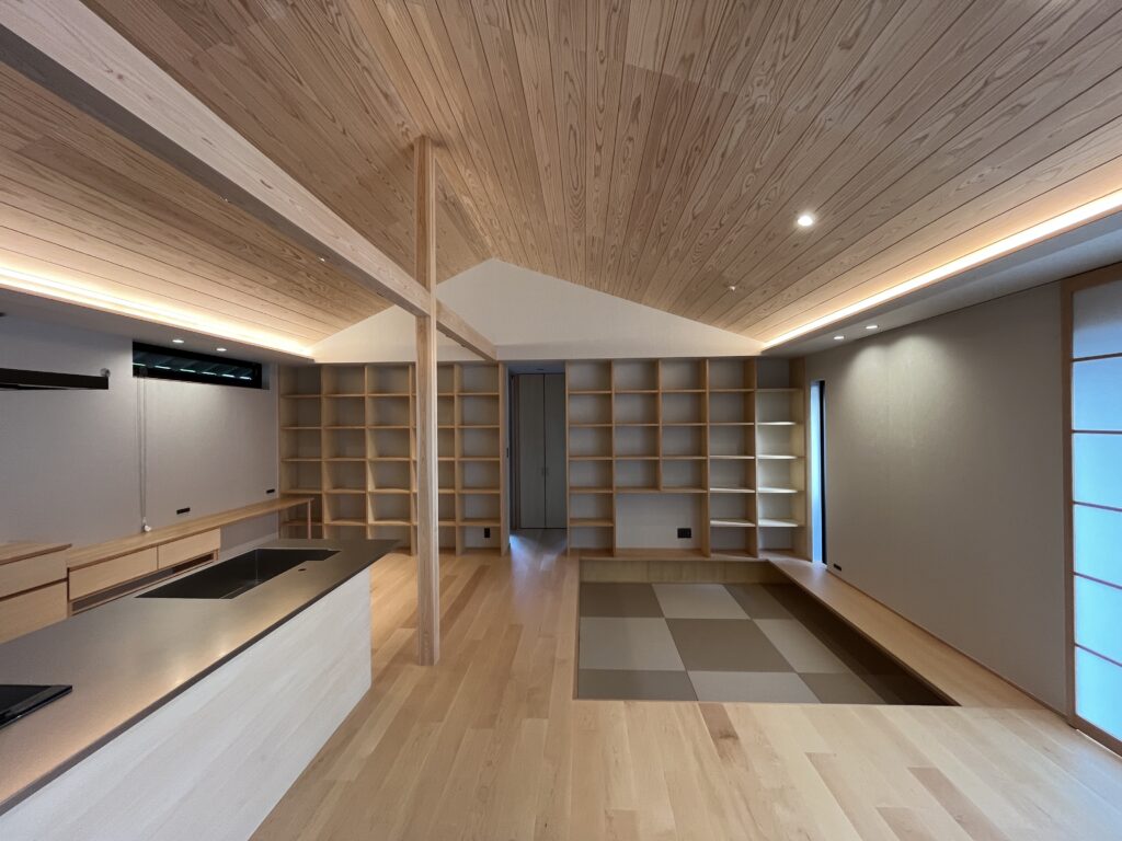 倉敷市日吉町　完成見学会　木創