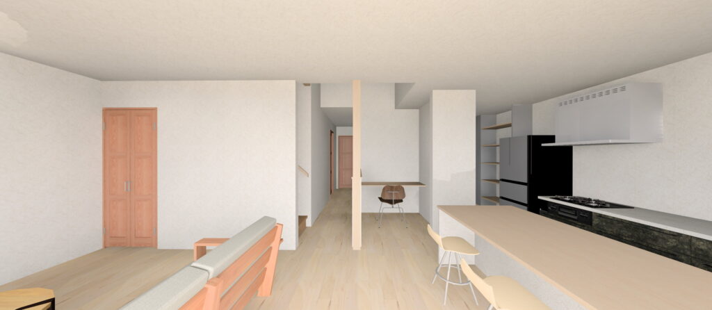 倉敷市片島　完成見学会　木創