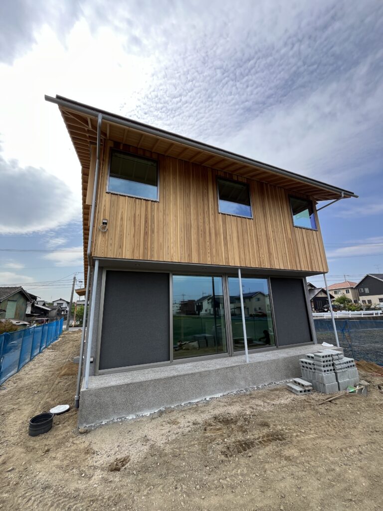 倉敷市片島　完成見学会　木創